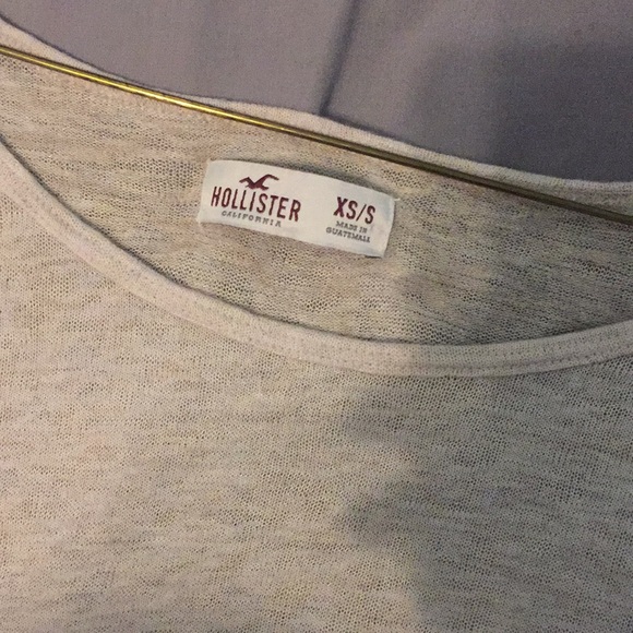 Asymmetric cream sweater - Picture 3 of 3